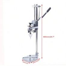 SHZICMY Manual Bottle Pressure Beer Filling Machine Liquid Beer Filler Stainless Steel - 銀色 - 查看 2