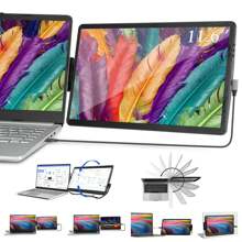 AYYUFE Portable Monitor 11.6inch 720P FHD USB-C,Computer Display HDR IPS Gaming Monitor With Screen Protector, Speakers, For Laptop PC Phone PS4 Switch