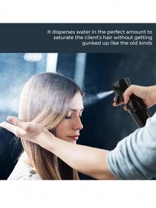 1pc 200ml Đen Trong Suốt Có Thể Tái Sử Dụng Liên Tục Thực Vật Phun Sương Chai Xịt Sương Chai Xịt Sương Cho Sản Phẩm Tạo Kiểu Tóc Xoăn Thực Vật Thợ Cắt Tóc - màu đen - Xem 6