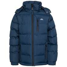 Trespass Kids Boys Tuff Padded Winter Jacket (Navy) - Blue - View 1