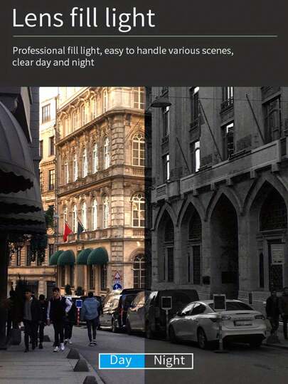 Mini Outdoor Sports Camera, 1080P HD Wearable Cam 180° Rotating Lens, Night Vision, Hours Recording Time, Built In Clip, Portable Travel, Vision Loop Ideal Home (Supports SD Card Recording) view 6