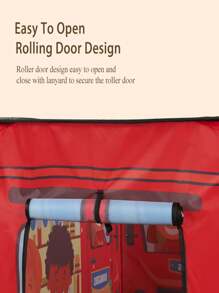 1 个弹出式游戏帐篷，带 3 个开口和手提袋，最适合儿童兴趣学习、角色扮演游戏、角色扮演道具、室内和户外玩具、适合野餐和玩耍、无需组装、携带方便、款式新颖、生日、圣诞节的理想礼物、帐篷、儿童帐篷、儿童帐篷