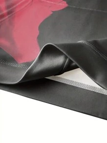 男士 3D 骷髅印花连帽运动衫 - 柔软略有弹性的涤纶面料，宽松版型，可机洗，超大设计，适合秋冬季 - 舒适的连帽衫，适合休闲穿着