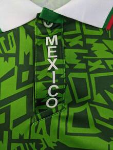 Jersey México Retro 1994 Local - Verde - Ver 4