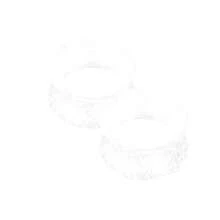 4 Cặp nút tai silicon mềm dẻo Unisex, nút mở rộng, dụng cụ đo, rỗng, co giãn, xỏ khuyên cơ thể, trang sức 2G-3/4 6-20MM - 4 cặp E - Xem 10