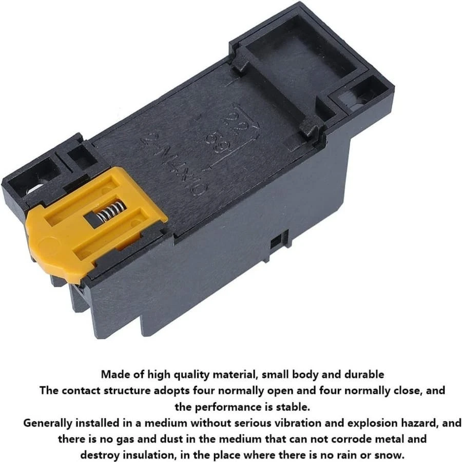 Power Relay, MY4NJ 14 Pin Relay With Base Coil Power