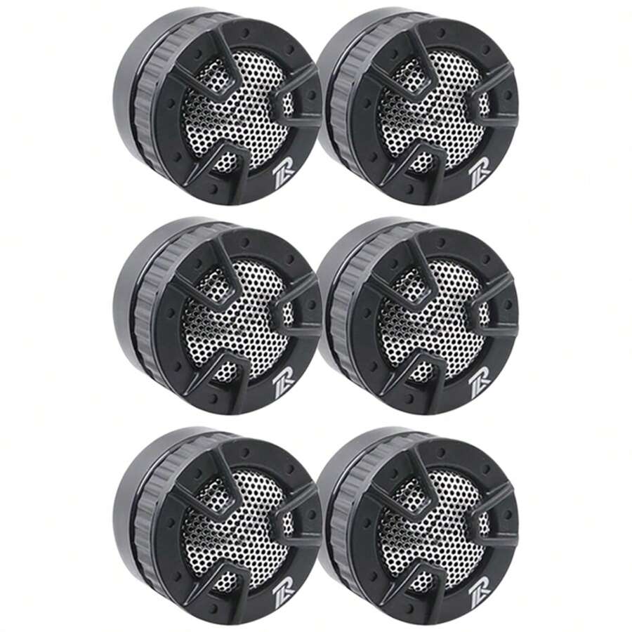 Power Acoustik NB4 250W Car Audio Tweeter Speakers Pair 4 Ohm 4Way