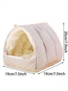 1 件装鹦鹉巢虎皮挂床加厚冬季鸟巢 - 彩色 - 查看 6