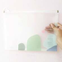 A4 Document Organizer Folder With Closure - 4 Pieces - 形狀 - 查看 5