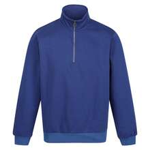 Regatta Mens Pro Quarter Zip Sweatshirt (New Royal) - Royal Blue - View 1