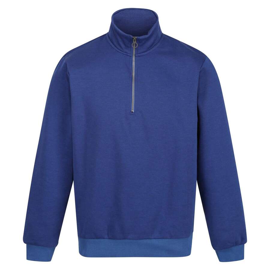 Regatta Mens Pro Quarter Zip Sweatshirt (New Royal) - Royal Blue - View 1