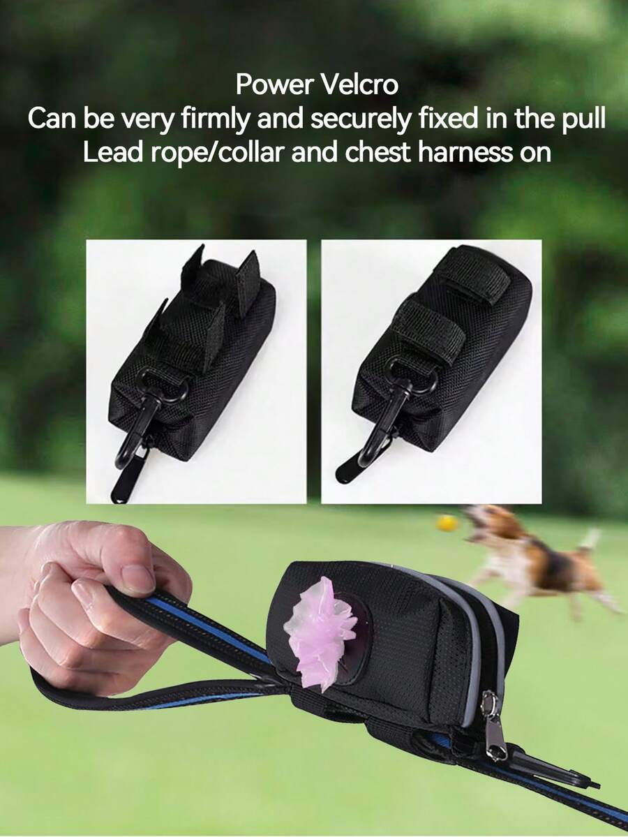 1 Set Dog Walking Gear, Including Poop Bag Dispenser, Oxford Cloth