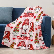 1 chiếc chăn phủ hình chú lùn Giáng sinh 1 chiếc - Vải nỉ siêu mềm thoải mái, in hình ông già Noel theo mùa, đa năng, chống bẩn, bộ đồ giường ấm cúng cho mọi mùa, ghế sofa, du lịch, cắm trại, phòng khách, văn phòng - Họa tiết hình học đương đại, thủ công đan, in kỹ thuật số, 100% polyester, món quà Giáng sinh hoàn hảo - Nhiều màu - Xem 13