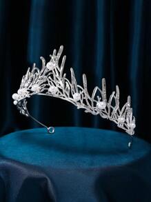 1 pieza Corona con forma única inspirada en ramas secas, con acabado antiguo para un toque misterioso de bosque oscuro, accesorio perfecto para convertirse en el personaje misterioso de la noche de Halloween - Multicolor - Ver 4