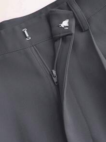 Draping Minimalist Design Office Pants, New European And American Fashion Straight-Leg Casual Loose Trousers, All Seasons