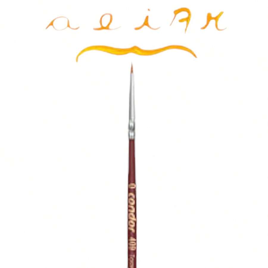 Condor Round Fillet Paint Brush 409 Number 0 SHEIN UK