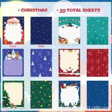 30 tờ giấy viết văn phòng phẩm Giáng sinh, giấy in thư A4 Merry Christmas, giấy viết và giấy in, giấy thủ công trang trí Giáng sinh. (Giáng sinh - 30 tờ), 30 tờ giấy văn phòng phẩm Giáng sinh 8,5 x 11'' giấy in Cardinal giấy tiêu đề Giáng sinh hình quả thông quả mọng giấy viết thư ngày lễ cổ điển để ghi chú lời chào mời văn phòng - 30 tờ/bộ - Xem 7