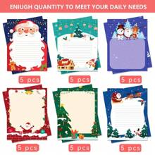 30 tờ giấy viết văn phòng phẩm Giáng sinh, giấy in thư A4 Merry Christmas, giấy viết và giấy in, giấy thủ công trang trí Giáng sinh. (Giáng sinh - 30 tờ), 30 tờ giấy văn phòng phẩm Giáng sinh 8,5 x 11'' giấy in Cardinal giấy tiêu đề Giáng sinh hình quả thông quả mọng giấy viết thư ngày lễ cổ điển để ghi chú lời chào mời văn phòng - 30 tờ/bộ - Xem 6