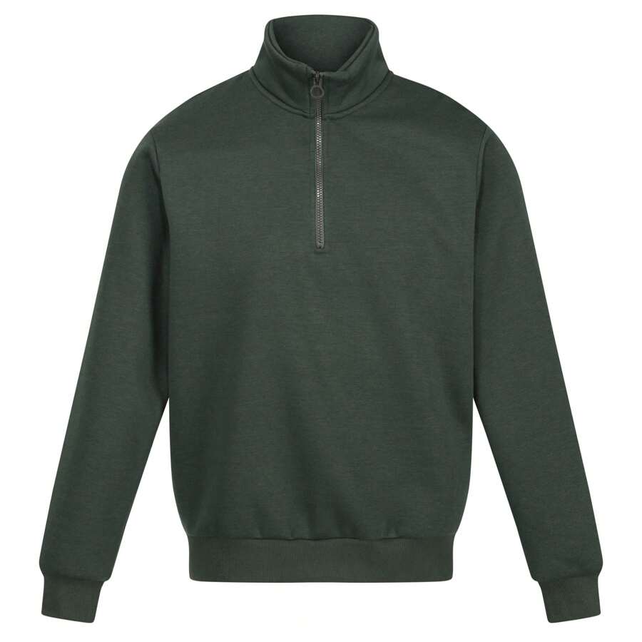 Regatta Mens Pro Quarter Zip Sweatshirt (Dark Green) - Dark Green - View 1