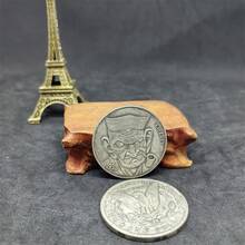 Replica Coin, Hobo Coin, 1938 Old Man Pipe Coin - Suitable For Collectors, Challenge Coin, Hobo Toy - Multicolor - View 9