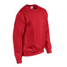 Gildan Mens Heavy Blend Sweatshirt (Red) - Red - View 3