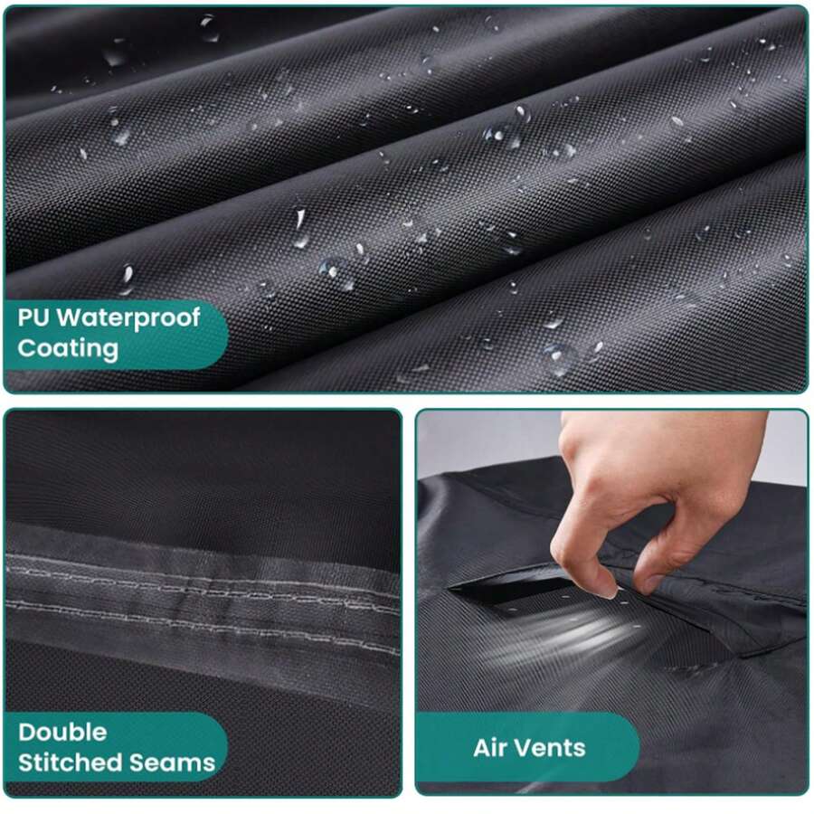 Round Outdoor Table Cover, HeavyDuty Waterproof Patio Furniture Covers