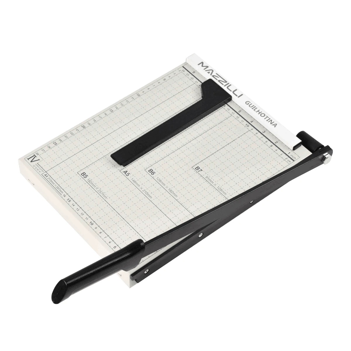 A4 Paper Cutter Guillotine Up To 10 Sheets With Lock - 米色 - 查看 1