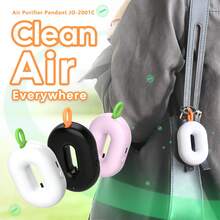 Mặt dây chuyền máy lọc không khí cá nhân cầm tay cho túi xách, ví, ba lô, móc chìa khóa xe hơi - Phụ kiện trang trí máy tạo ion âm không khí mini đeo được - Hít thở không khí trong lành tại nơi làm việc, trường học, yoga, thiền, quà tặng unisex cho cả nam và nữ - Nhiều màu - Xem 4