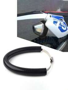 Protector de tubo de escape de motocicleta de silicona anti-escaldadura para evitar quemaduras - Multicolor - Ver 2