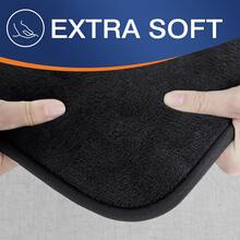 Memory Foam Bathroom Rug Mat, Ultra Soft And Absorbent Bath Mat, Machine Wash Dry, Comfortable Bath Rug Carpet For Bathroom Floor, Tub And Shower - Multicolor - View 4