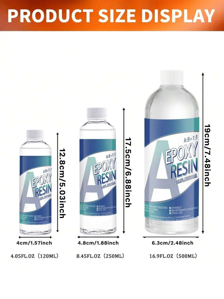 Epoxy Resin Silicone Molds Starter Kit All In One Office Home Decor