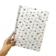 A4 Document Organizer Folder With Closure Cute Stationery - Bươm bướm - Xem 2
