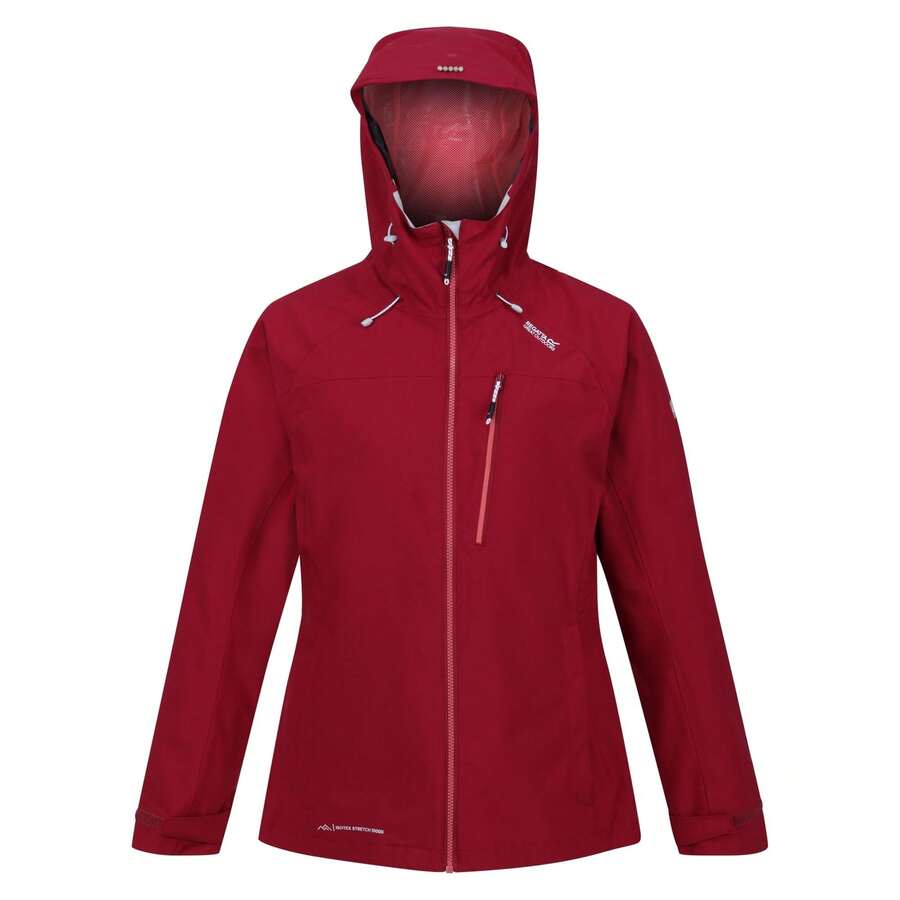 Regatta Womens/Ladies Britedale Waterproof Jacket (Rumba Red) - 11 Adobe Red - View 1