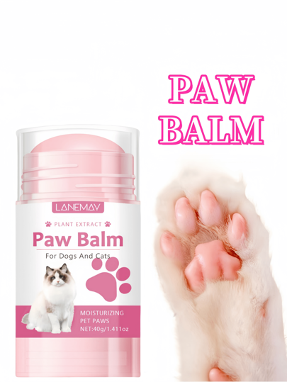 Pet Claw Care Stick Hidratante para os pés Anti-secagem Rachaduras Gato e Cachorro Universal (Modelos novos e antigos enviados aleatoriamente)