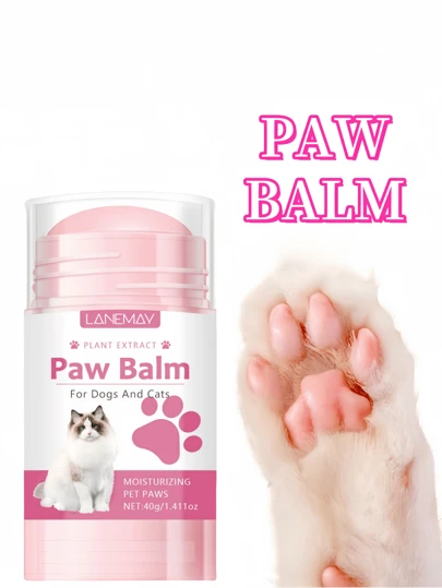Pet Paw Care Stick, Foot Moisturizing Care, Prevent Dryness And Cracking, Suitable For Cats And Dogs (Random Shipment Of New And Old Models)