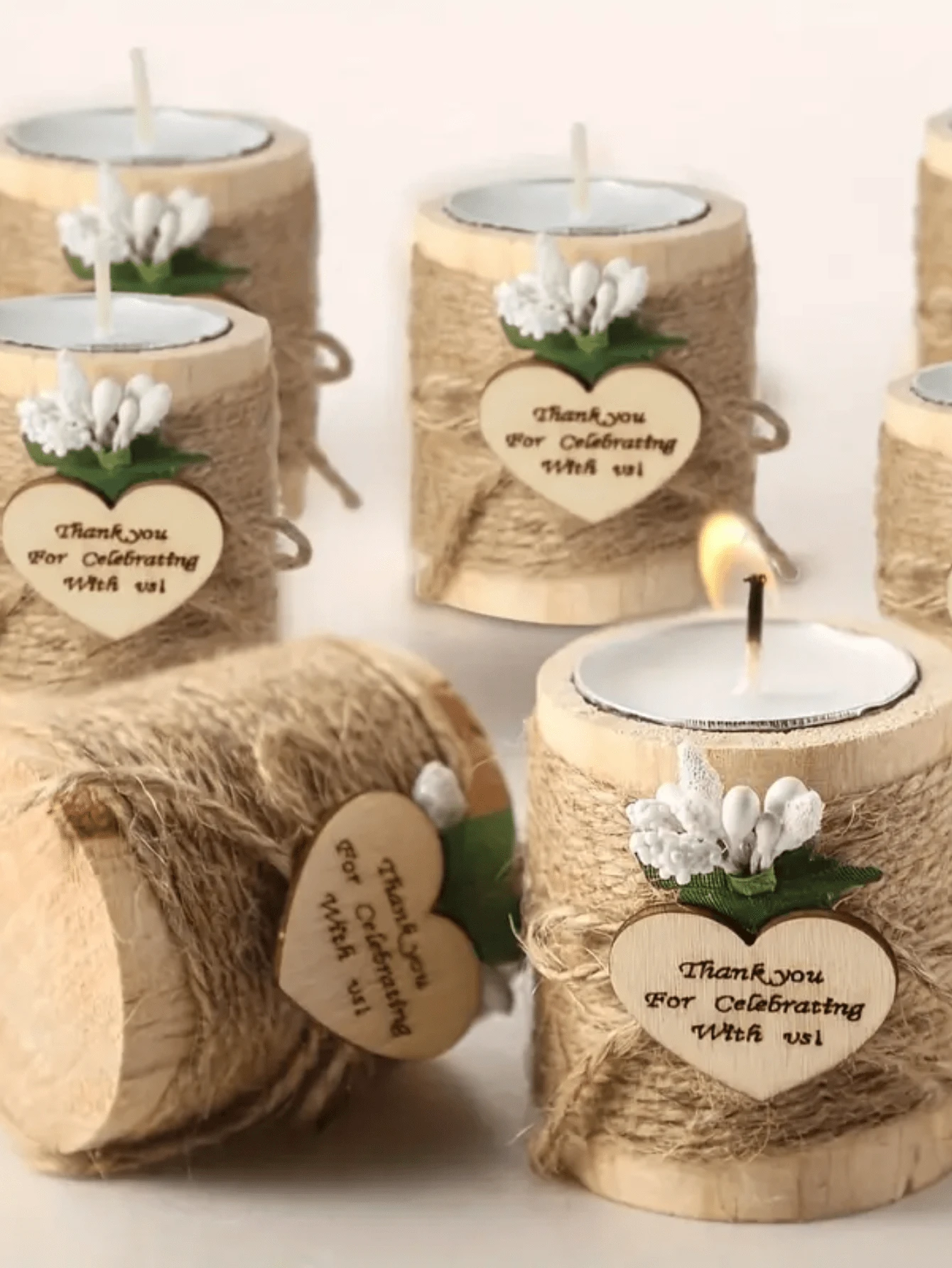 2/1pc Wooden Candle Holder, Simple Wooden Cylinder Candle Holder With Tea Light, Centerpiece Candlesticks For Wishing, Wedding Party, Birthday Table, Bridal Shower Tea Valentine's Day Valentines