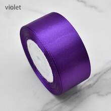 Ruy băng trang trí Giáng sinh rộng 4cm, Ruy băng satin viền gói quà, Halloween, Trang trí Halloween - Nhiều màu - Xem 10