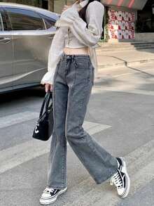 Pantalones escampana   para mujer - Gris Oscuro - Ver 3