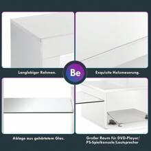 OYAJIA Television Stands & Entertainment Centers - White - View 5