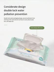 80 Use Large Package Baby Wipes For Baby's Hands And Mouth To Clean Wet Wipes Once - Disposable Cleaning Wipes - View 8