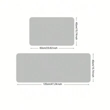 1/2pcs Thickened 0.47 Inch/1.2cm Christmas Kitchen Mat Set - Black Christmas Tree Gnome Pattern Design, Anti-Fatigue Cushioned Runner Rugs For Hallway, Soft Flannel Non-Slip & Stain Resistant Mats For Bedroom, Living Room, Dining, Bathroom & Entryway