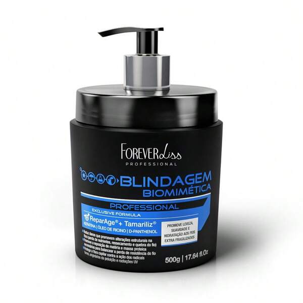 FOREVER LISS Blindagem Capilar Biomimética Forever Liss 500G