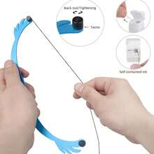 Regla para microblading de cejas, regla horizontal plegable para microblading, regla de alineación para microblading - Multicolor - Ver 4