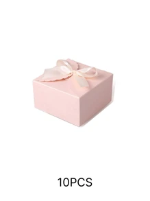 10件装礼盒喜糖盒清新简约糖果盒回礼盒高档结婚喜糖盒纸盒圣诞节 - 彩色 - 查看 10