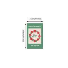 1 件圣诞市场印刷品帆布画圣诞壁画，花卉市场圣诞壁画圣诞装饰品圣诞节节日装饰，无框 - 彩色 - 查看 24