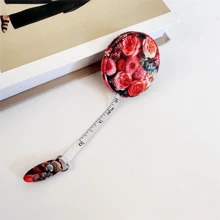 1pc 2m/78.74in Soft Tape Measure, Retractable Ruler For Sewing, Body, Waist Measurement, Mini Cloth Measuring Tape