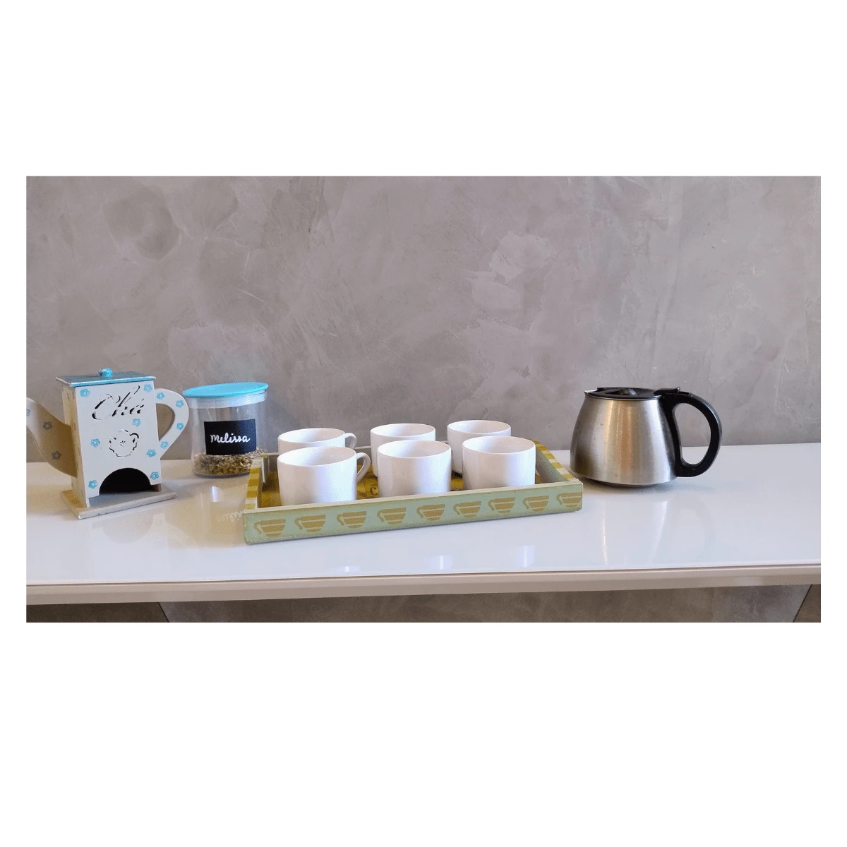 Kit With 12 White Plain Tea Cups 150ml SHEIN UK