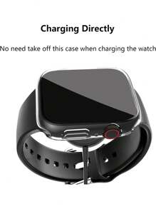 5pcs/Set Unisex PC + Tempered Glass Integrated Protective Case, Anti-Drop Fashionable Casual Protective Cover, Suitable For Apple Watch Bands 38/40/41/42/44/45/46/49mm, Suitable For Apple Watch Series Ultra/SE/11/10/9/8/7/6/5/4/3/2/1, Smart Watch Protective Case Accessories - 5 Colors - View 6