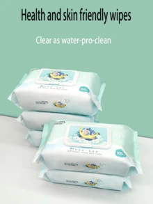 80 Use Large Package Baby Wipes For Baby's Hands And Mouth To Clean Wet Wipes Once - Disposable Cleaning Wipes - View 9