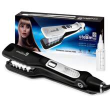 Professional Hair Straightener With Steam Comb, With 5 Spray Holes, Scald Protection, Automatic Temperature Lock Function - EU C Type Plug(220-240V) - View 3